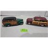 Image 1 : Wix 1940 Ford Woody Wagon and 1949 Ford Woody Wagon Both 1/25th Scale – Franklin Mint