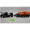 Image 2 : Wix 1966 Ford F100 Bank, 1969 Ford Mustang Boss 302, and Trailer – 1/25th Scale