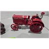 Image 2 : McCormick Deering Cast Iron Tractor – Approx 1/6th Scale, 2.5 lbs, Vintage Hand-Crafted Steel Wheel