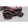 Image 7 : McCormick Deering Cast Iron Tractor – Approx 1/6th Scale, 2.5 lbs, Vintage Hand-Crafted Steel Wheel