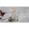 Image 6 : Decorative Electric Rotating Lamp – Forest Fire and Running Creek, 11" High x 7" Wide