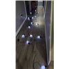 Image 8 : New Asahom S1023 48-Foot LED String Lights – 15 Strings, App-Controlled Color Change