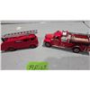 Image 1 : Dinky Super Toy 5.5" Fire Truck and 1956 Matchbox 1/43 Fire Truck
