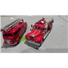 Image 4 : Dinky Super Toy 5.5" Fire Truck and 1956 Matchbox 1/43 Fire Truck