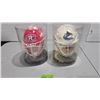 Image 1 : 2 Miniature 7" Goaltender Masks – Canadiens and Canucks