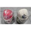 Image 2 : 2 Miniature 7" Goaltender Masks – Canadiens and Canucks