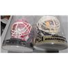 Image 6 : 2 Miniature 7" Goaltender Masks – Canadiens and Canucks