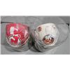Image 4 : 2 Miniature 7" Goaltender Masks – NJ Devils and NY Islanders