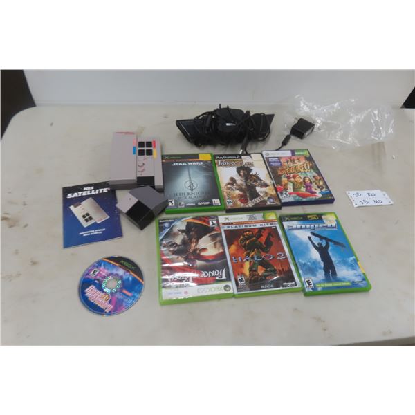 Xbox 360 Kinect, Games, and Nintendo Satellite