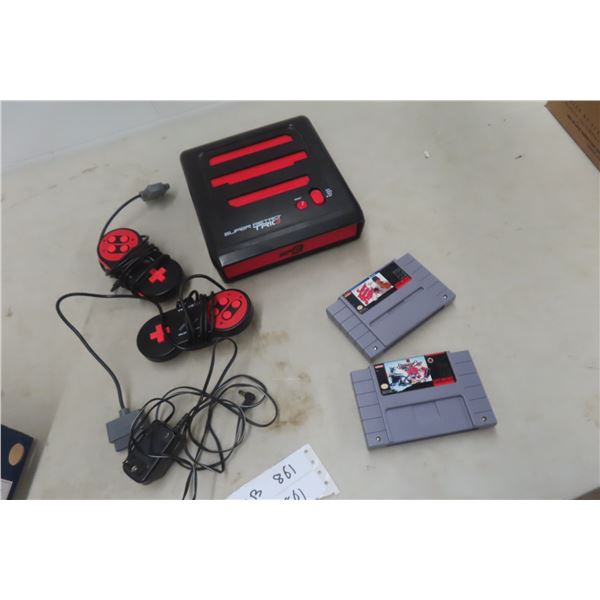 Super Retron Nintendo System and SNES Games