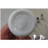Image 8 : Corning Milk Glass Spice Shakers