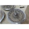 Image 3 : Spoked Hub Caps – Set of 4