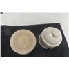 Image 6 : 2 Stoneware Crocks - 1 w/ Chip
