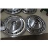 Image 3 : Chev Hubcaps – Set of 4, 1950s and Buick Resin Hubcaps – Set of 4