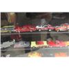 Image 3 : Hot Wheels Die Cast 1/64 Scale in Wall Mount Display Cars – Approx 50