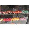 Image 4 : Hot Wheels Die Cast 1/64 Scale in Wall Mount Display Cars – Approx 50
