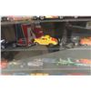 Image 6 : Hot Wheels Die Cast 1/64 Scale in Wall Mount Display Cars – Approx 50