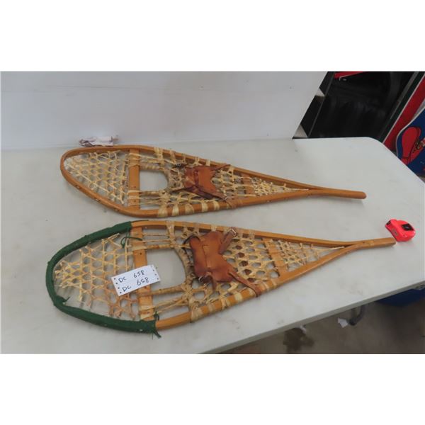 Set of Snowshoes – 12" x 42"