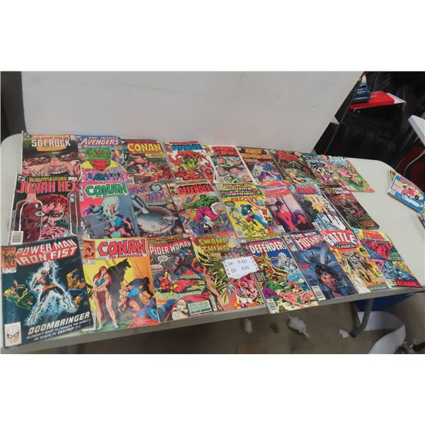 DC and Marvel Comics – Approx 25 - $0.20 and Up