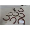 Image 1 : Horseshoes and Railway Spikes
