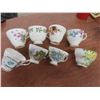 Image 11 : China Teacups – 70+ Cups and 11 Saucers, Mismatched Patterns