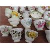 Image 5 : China Teacups – 70+ Cups and 11 Saucers, Mismatched Patterns