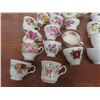 Image 7 : China Teacups – 70+ Cups and 11 Saucers, Mismatched Patterns