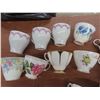 Image 9 : China Teacups – 70+ Cups and 11 Saucers, Mismatched Patterns