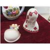 Image 5 : Teapot, Rooster Juice Pitcher, Shattuck School Trivot, Holy Water Personal Basin +