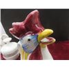Image 9 : Teapot, Rooster Juice Pitcher, Shattuck School Trivot, Holy Water Personal Basin +