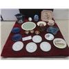 Image 1 : Wedgwood Blue Jasperware Pitcher, Porcelain Eggs, Sake Cups and More