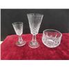 Image 4 : Crystal Decanter, Brandy Snifters – Qty 6, Cordial Glasses and More