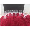 Image 5 : Crystal Decanter, Brandy Snifters – Qty 6, Cordial Glasses and More