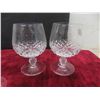 Image 7 : Crystal Decanter, Brandy Snifters – Qty 6, Cordial Glasses and More