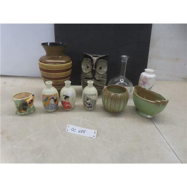 Assorted Vases