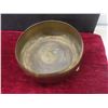 Image 3 : Brass Pieces: Footed Bowl, Miniature Goblets, Hanging Bell