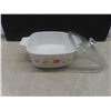 Image 6 : Corningware Casserole Dishes with 2 Lids, and Pyrex Casserole Dish