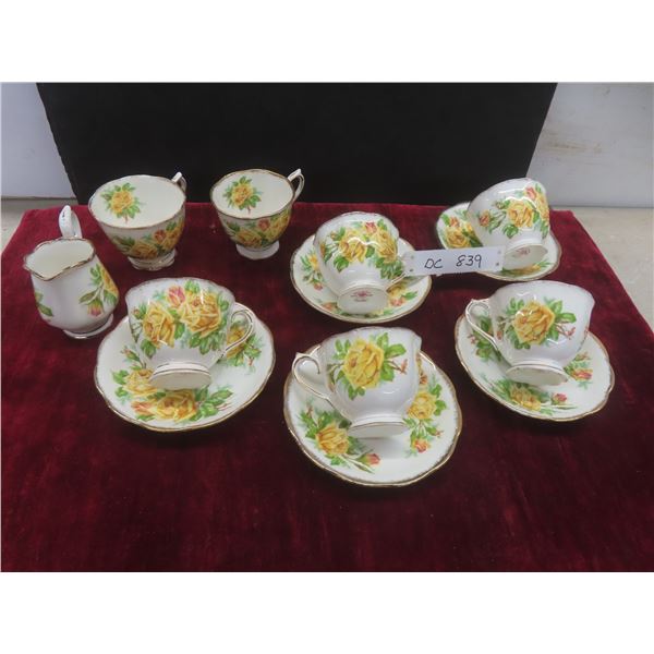 Royal Albert Tea Rose – Qty 13 Pieces