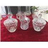 Image 4 : Crystal and Cut Glass – Vases, Sugar Bowls, Creamers, Juice Glasses and More