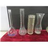 Image 6 : Crystal and Cut Glass – Vases, Sugar Bowls, Creamers, Juice Glasses and More