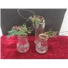 Image 8 : Crystal and Cut Glass – Vases, Sugar Bowls, Creamers, Juice Glasses and More