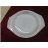Image 11 : Milk Glass: Salt, Pepper Shakers, Plates, and Vintage Juice Pitcher