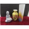 Image 3 : Shelf Decor – Vases, Hallmark Ornament, Blue Mountain Style Pieces and More