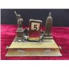 Image 10 : Bailey Glasses, Decanter w/ 2 Cups, NY City Souvenir Perpetual Desk Calendar and More