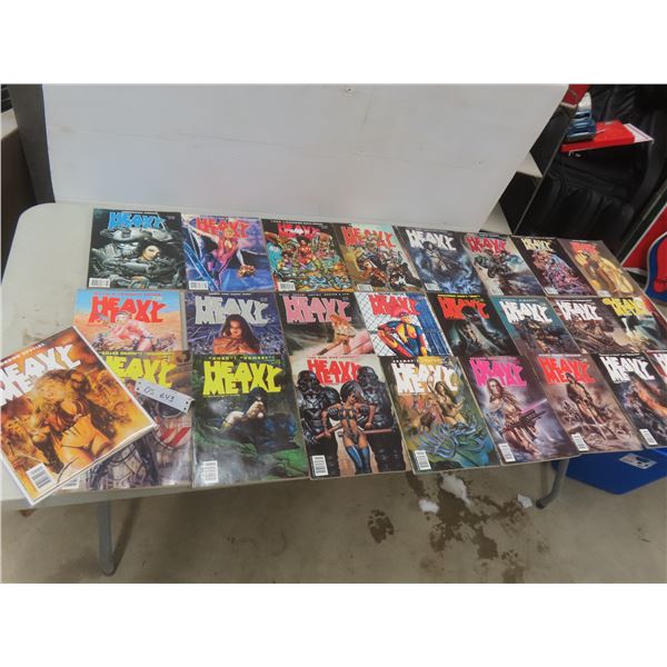 Heavy Metal Magazines, 1990s