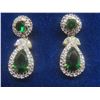 Image 7 : Camrose and Kross – Jacqueline Bouvier Kennedy Emerald Style Earrings – High End