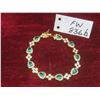 Image 1 : Camrose and Kross – Jacqueline Bouvier Kennedy Emerald Style Bracelet – Authentic High End