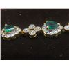 Image 5 : Camrose and Kross – Jacqueline Bouvier Kennedy Emerald Style Bracelet – Authentic High End