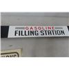 Image 4 : Modern Texaco Metal Embossed Door Bar, Route 66 Paper Sign, and No Smoking