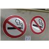 Image 6 : Modern Texaco Metal Embossed Door Bar, Route 66 Paper Sign, and No Smoking